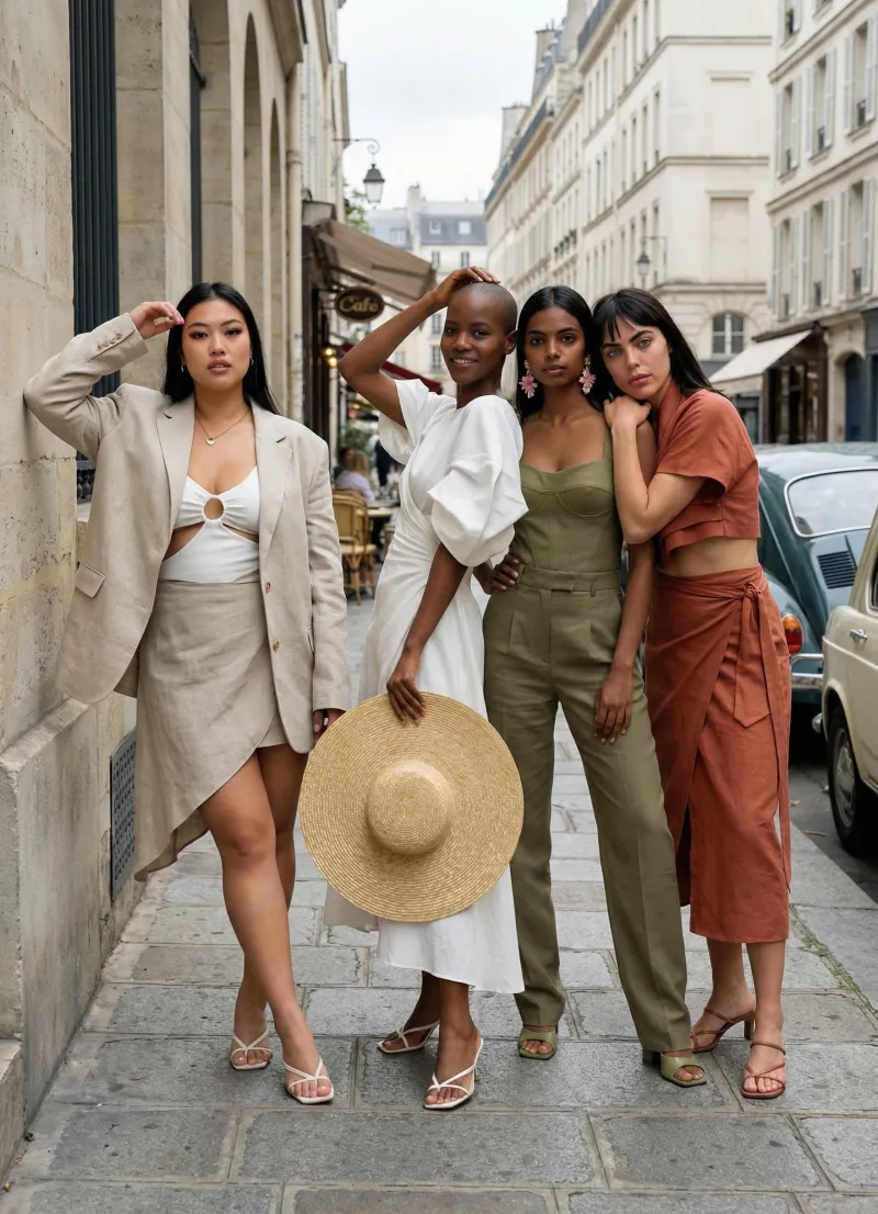 Mannequin virtuel haute couture allure